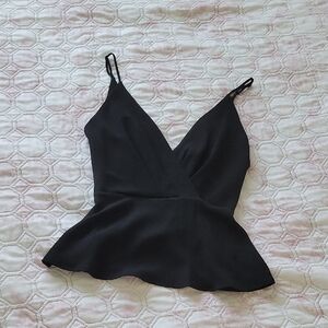 Tyche Black Camisole Top